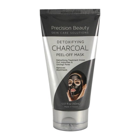 Precision Beauty Detoxifying Charcoal Peel-Off Mask, 5.07 oz - Removes Impurities & Blackheads - Fashions for Home