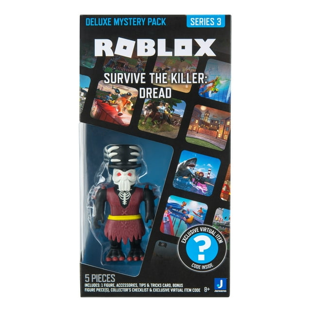 ROBLOX Deluxe Mystery Pack Survive the Killer: Dreadact Fashions for Home