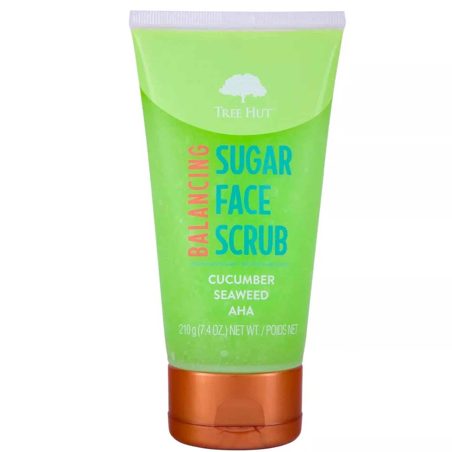 Refresh and Rejuvenate Your Skin with Tree Hut Cucumber Seaweed AHA - Sugar Face Scrub - 6 oz - Fashions for Home