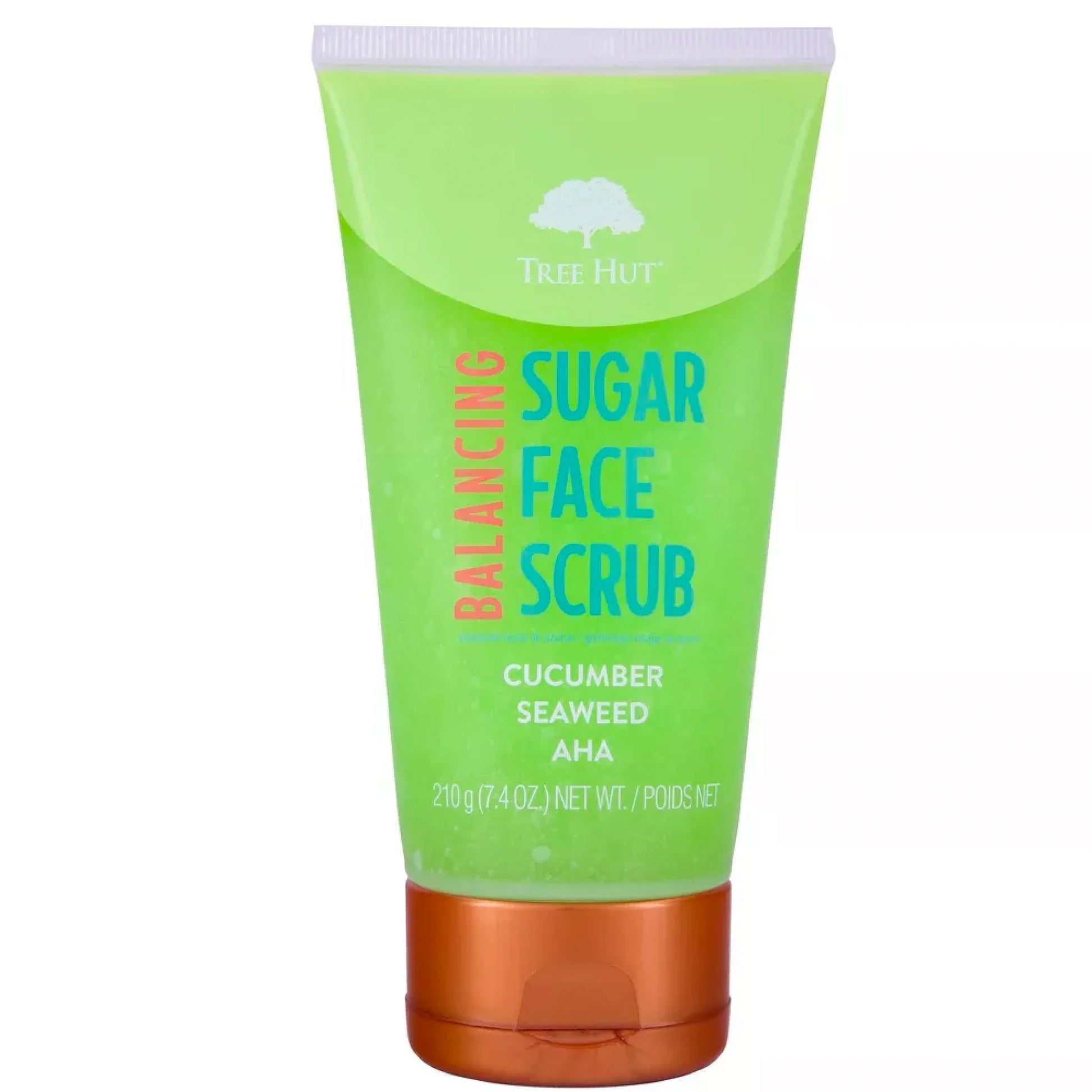 Refresh and Rejuvenate Your Skin with Tree Hut Cucumber Seaweed AHA - Sugar Face Scrub - 6 oz - Fashions for Home