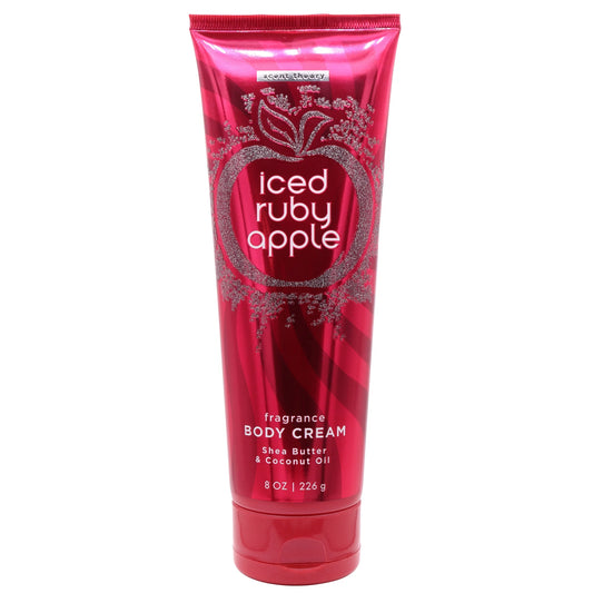 Scent Theory Iced Ruby Apple Fragrance Body Cream Shea Butter Coconut Oil - Fashions for Home