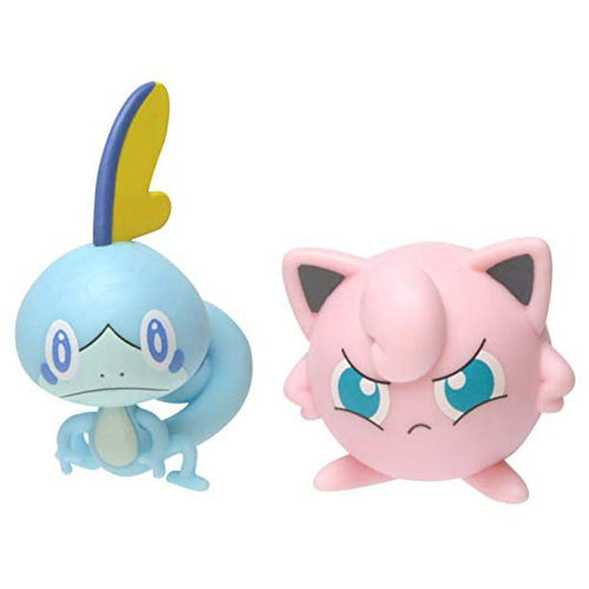 Sobble & Jigglypuff Articulated Pokemon Battle Figure Set Series 4