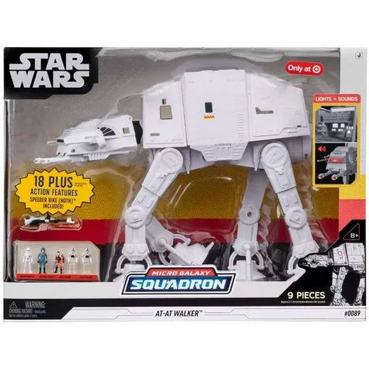 Star Wars Micro Galaxy Squadron AT-AT Walker Vehicle (Lights & Sounds) Fashions for Home