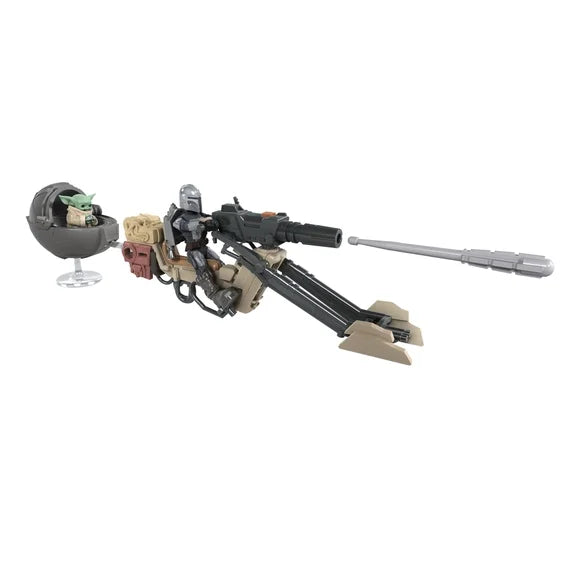 Star Wars: Mission Fleet The Mandalorian Speeder Bike Toy Action Figure for Boys and Girls (8”) Fashions for Home
