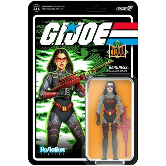 Super7 - G.I. Joe - ReAction Figures Wv 6 - Python Patrol Baroness