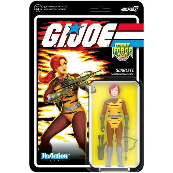 Super7 - G.I. Joe - ReAction Figures Wv 6 - Tiger Force Scarlett
