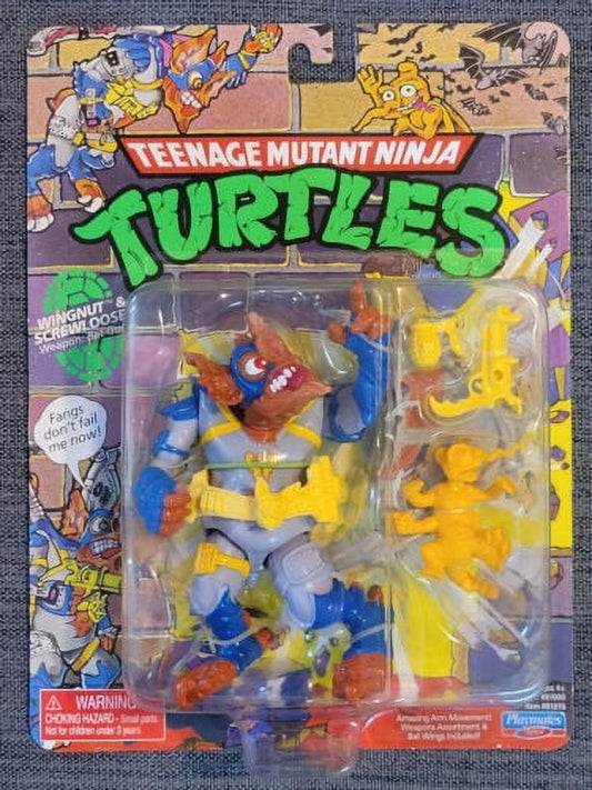 TMNT Wingnut Screwloose Classic Action Figure Teenage Mutant Ninja Turtles Fashions for Home