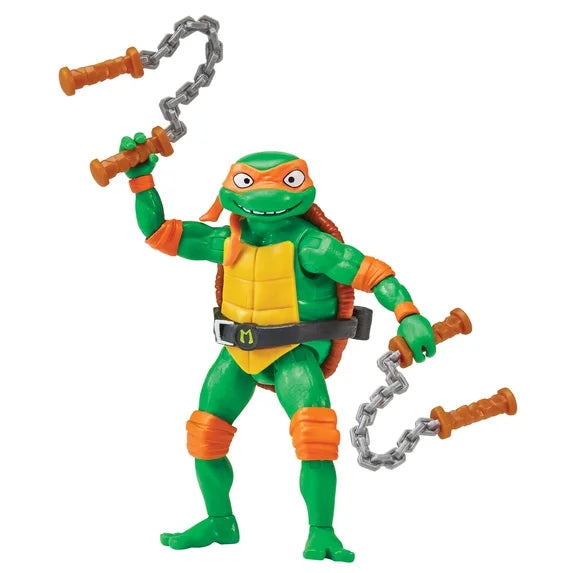 Teenage Mutant Ninja Turtles: Mutant Mayhem 4.25” Michelangelo Basic Action Figure by Playmates Toys Fashions for Home