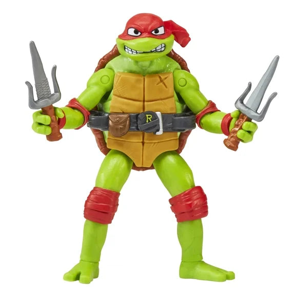 Teenage Mutant Ninja Turtles: Mutant Mayhem 4.65” Raphael Basic Action Figure by Playmates Toys Fashions for Home
