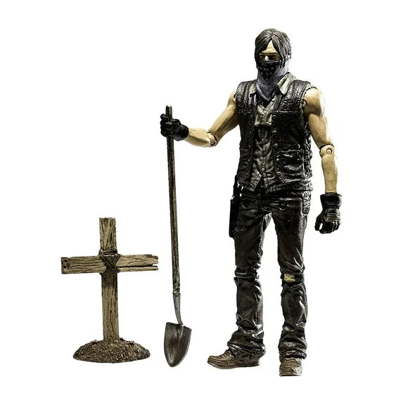 The Walking Dead Grave Digger Daryl Dixon Action Figure Dirt Version Series 9 - Fashions for Home