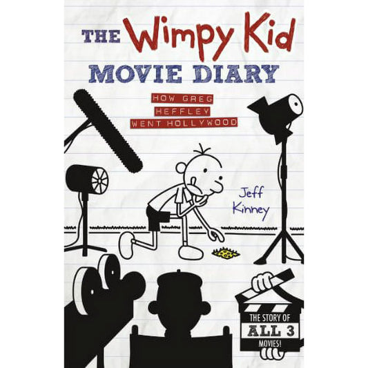 the-wimpy-kid-movie-diary-how-greg-heffley-went-hollywood-hardcover-by-jeff-kinney