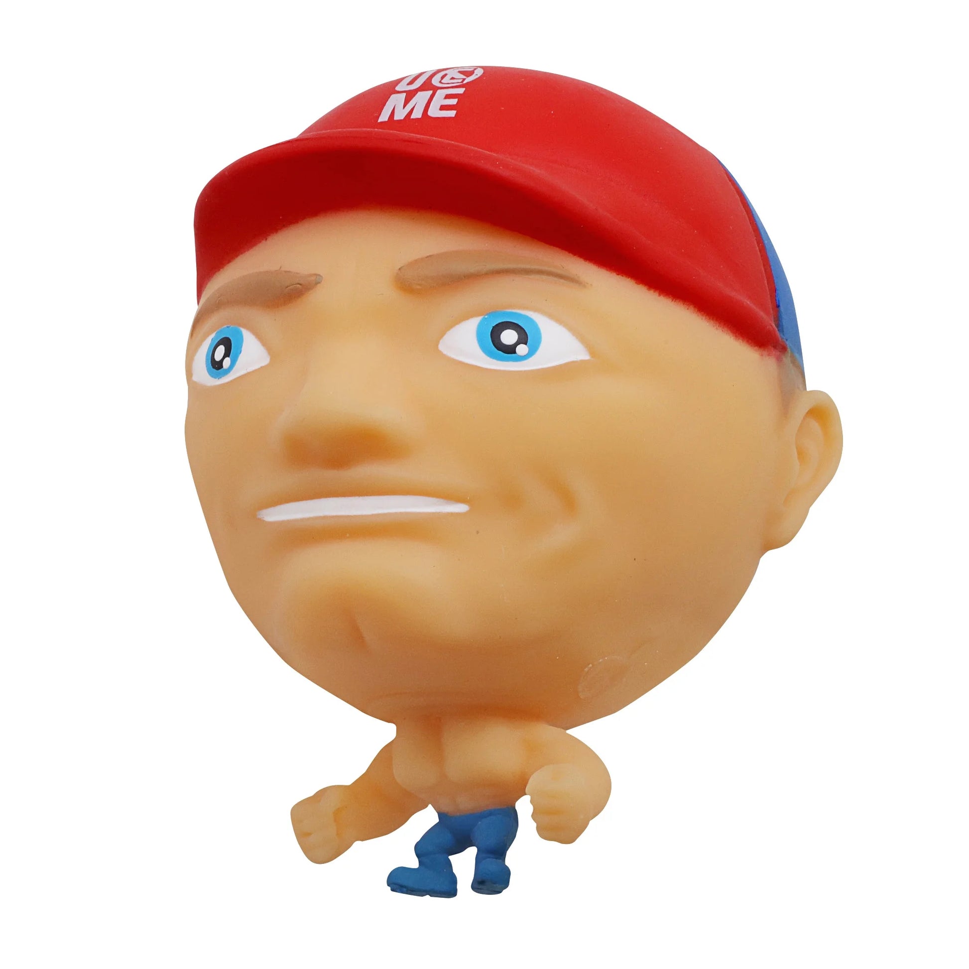 WWE Superstar John Cena Splats Head, Stretchy 11cm Action Figure, Toy for Kids Ages 3+ Fashions for Home
