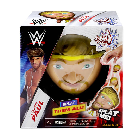 ToyMonster WWE Logan Paul Splats Head 11CM, Stretchy Action Figures, Ages 3 and up Fashions for Home