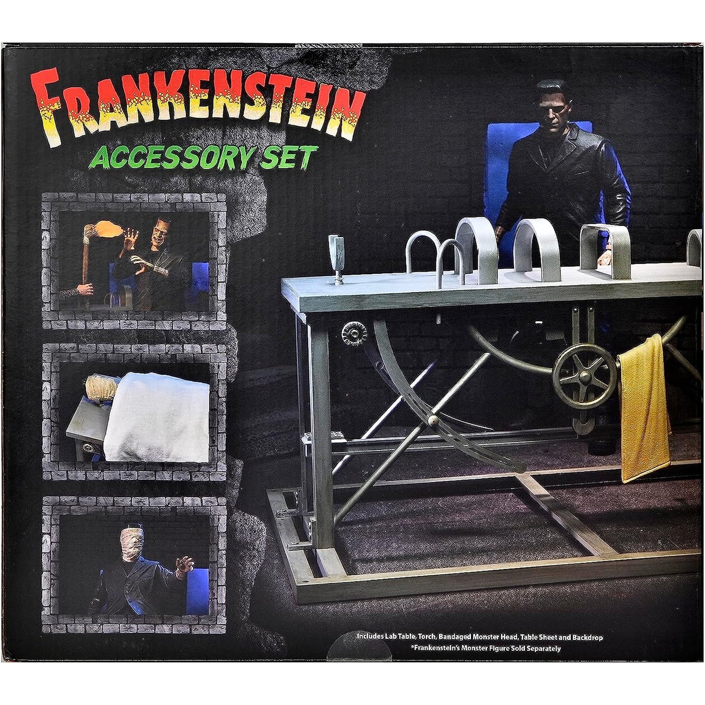 Universal Monsters Frankenstein 7 Inch Scale Accessory Ultimate - Frankenstein Accessory Set Fashions for Home