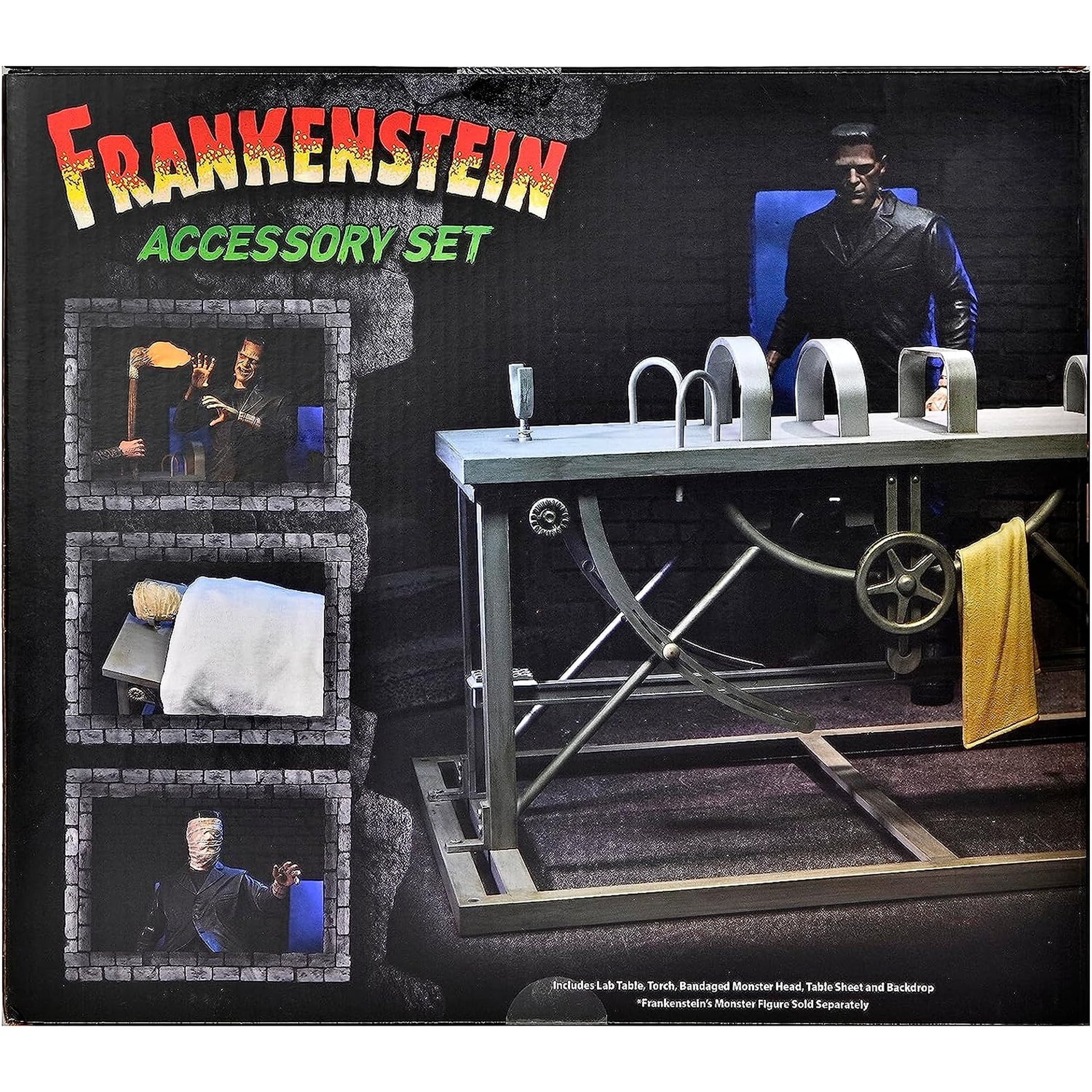 Universal Monsters Frankenstein 7 Inch Scale Accessory Ultimate - Frankenstein Accessory Set Fashions for Home