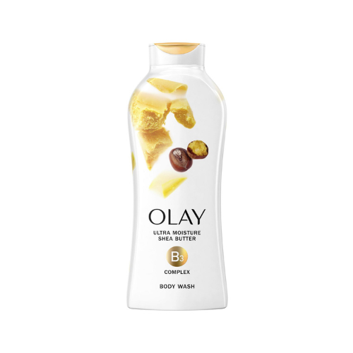 Olay Ultra Moisture Shea Butter Body Wash 23.6 Fluid Ounce (3 Pack)