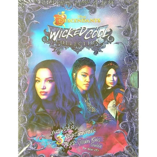 wicked-cool-collection-disney-descendants-novelazation-of-the-disney-channel-original-movie-1-2-and-3-the-villain-kids-apos-guide-for-new-vks