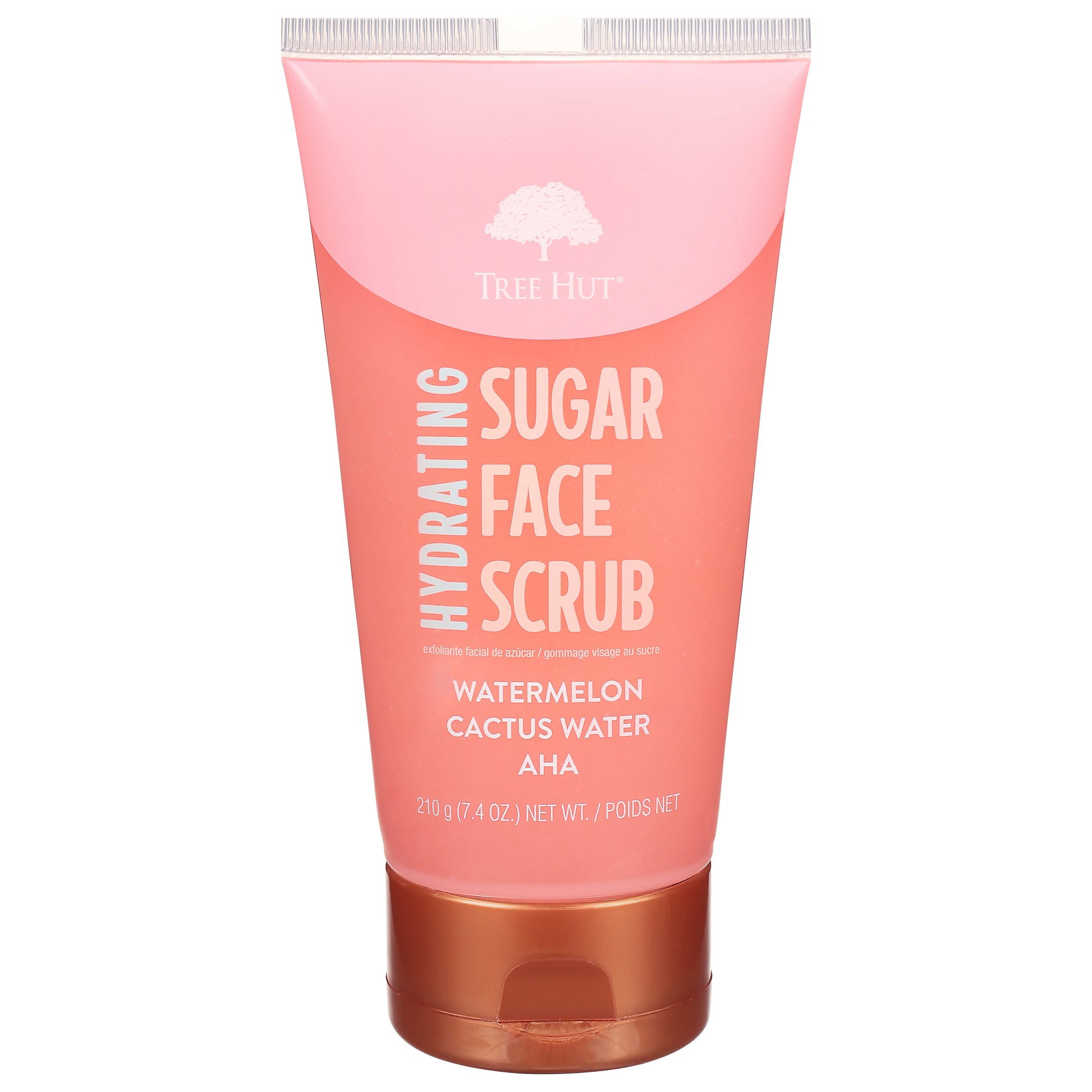 Tree Hut Hydrating Watermelon & Cactus Sugar Face Scrub 7.4 oz - Fashions for Home