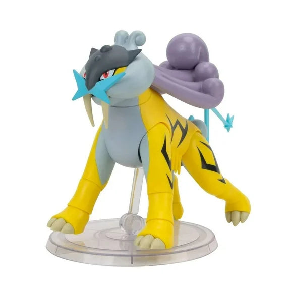 Jazwares Pokemon Trainer Team Series Raikou Action Figure, Multicolor Fashions for Home