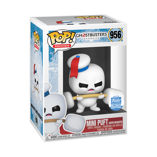 Funko Ghostbusters Afterlife POP! Movies Mini Puft Exclusive Vinyl Figure #956 [with Weights]
