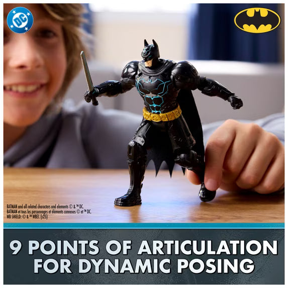 DC Comics, Batman Ninja Strike 6-inch Batman Action Figure, for Ages 3 and up Fashions for Home