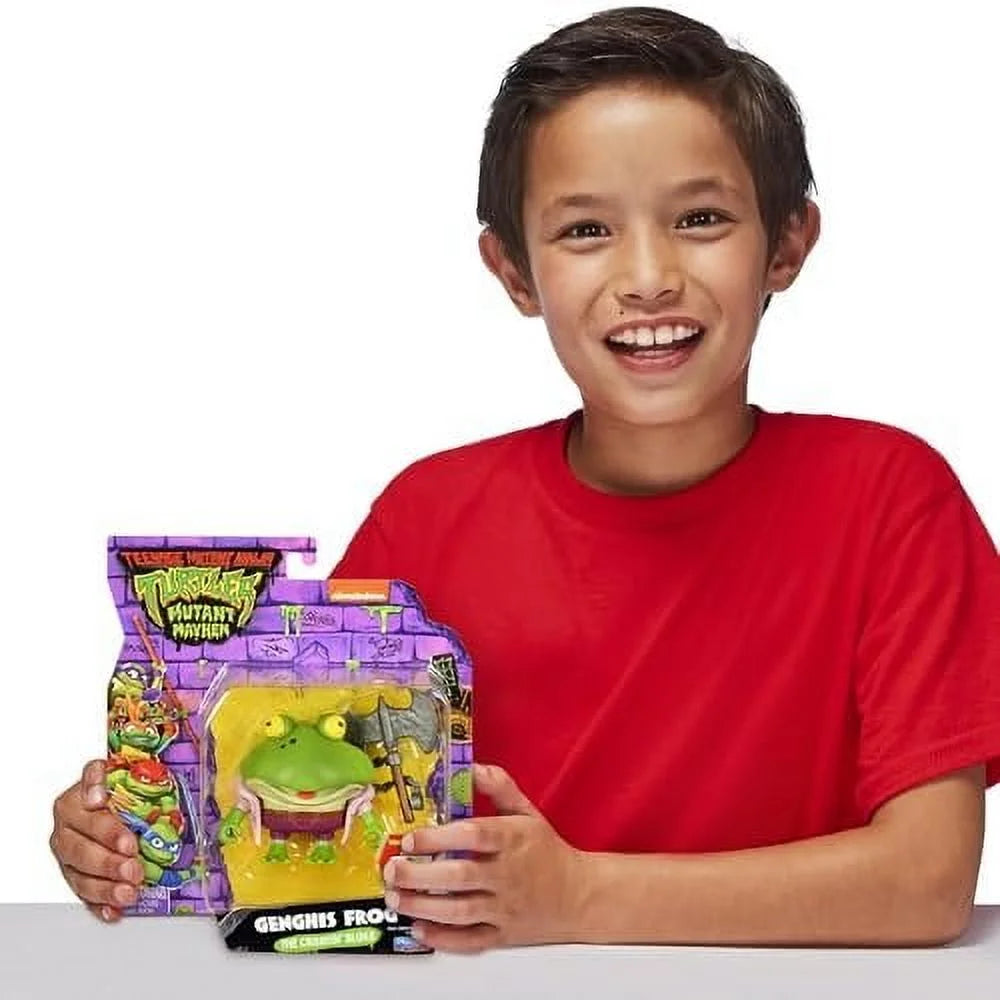 Teenage Mutant Ninja Turtles: Mutant Mayhem 4” Genghis Frog Basic Action Figure by Playmates Toys