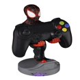 Exquisite Gaming: Spider-Verse: Miles Morales - Marvel Original Mobile Phone & Gaming Controller Holder, Device Stand, Cable Guys, Marvel Licensed Figure