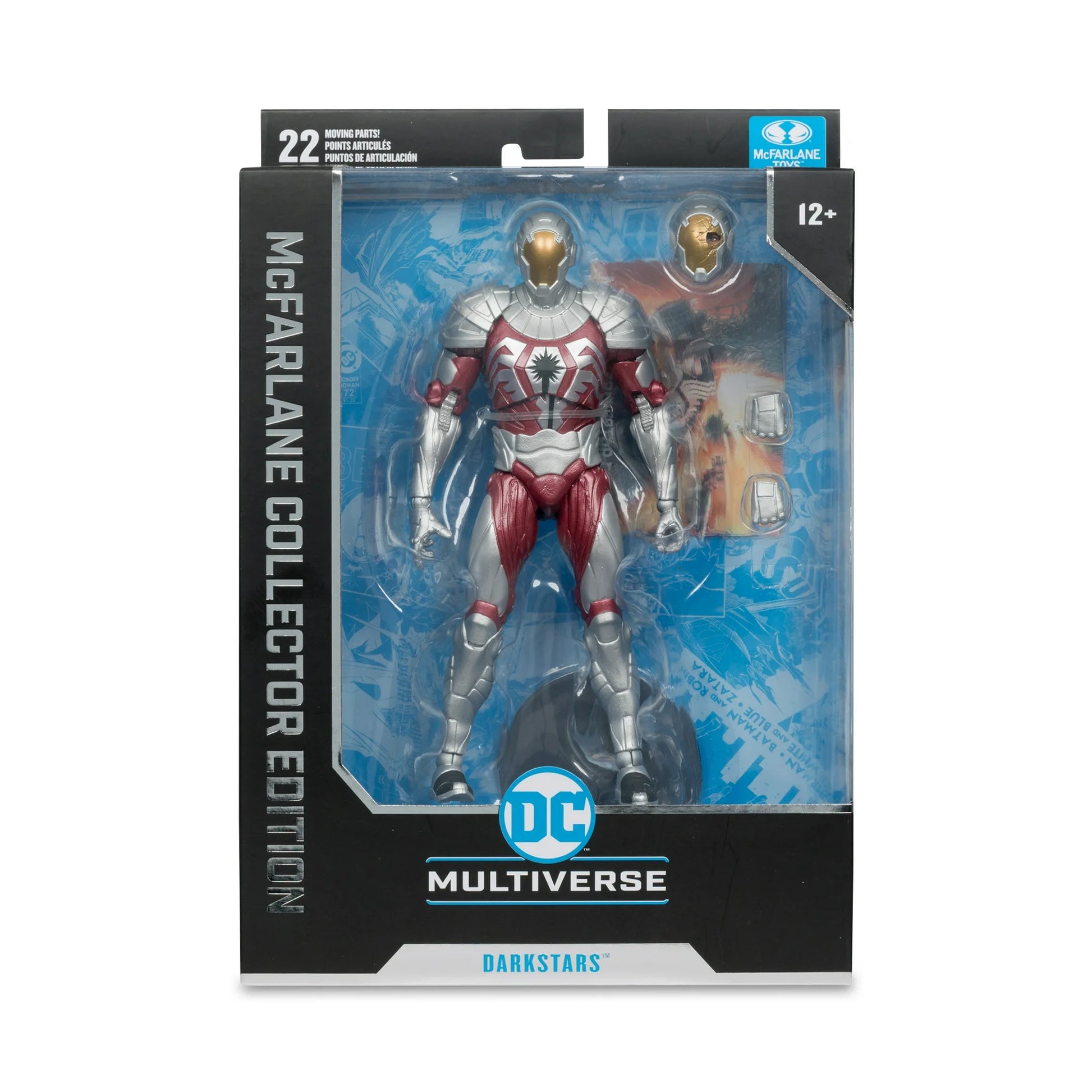 Dc 7in Action Figure - MCE - Darkstars - McFarlane Toys Fashions for Home