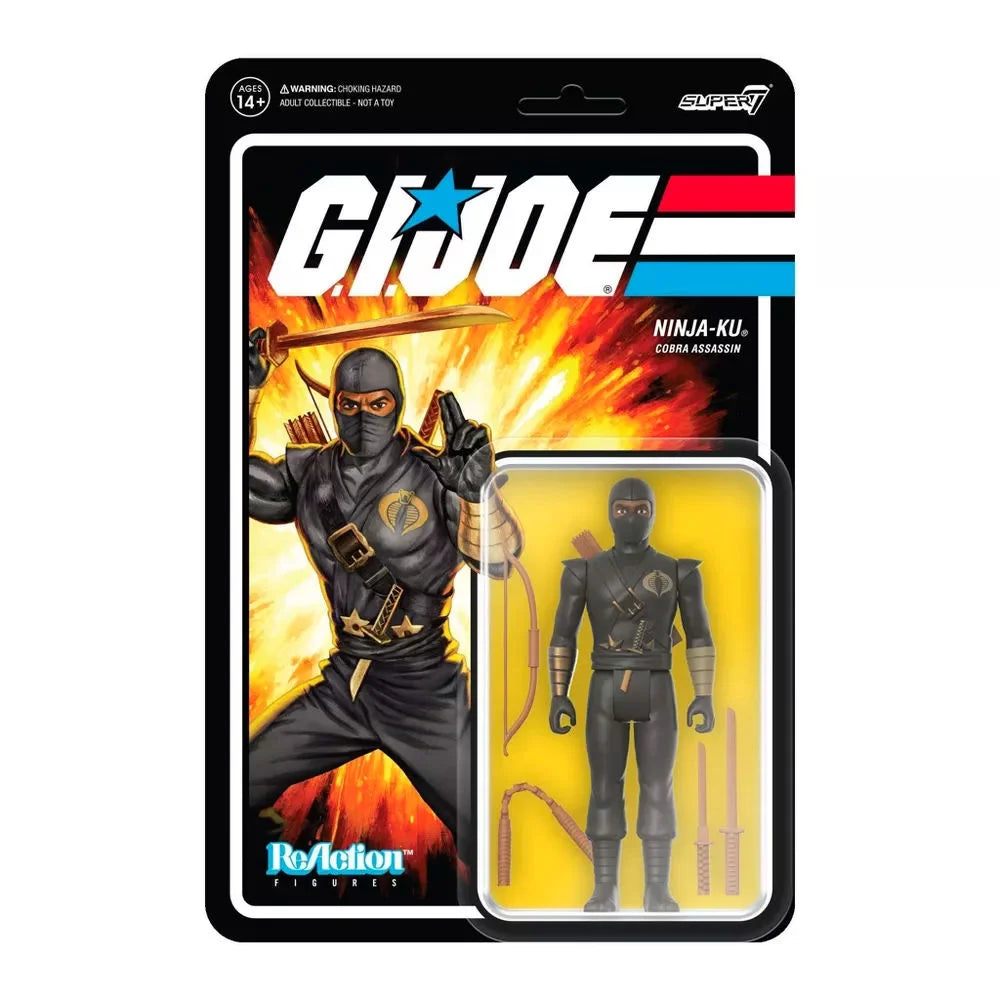 G.I. Joe Super 7 ReAction Figures Ninja-Ku Action Figure - Fashions for Home