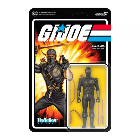 G.I. Joe Super 7 ReAction Figures Ninja-Ku Action Figure