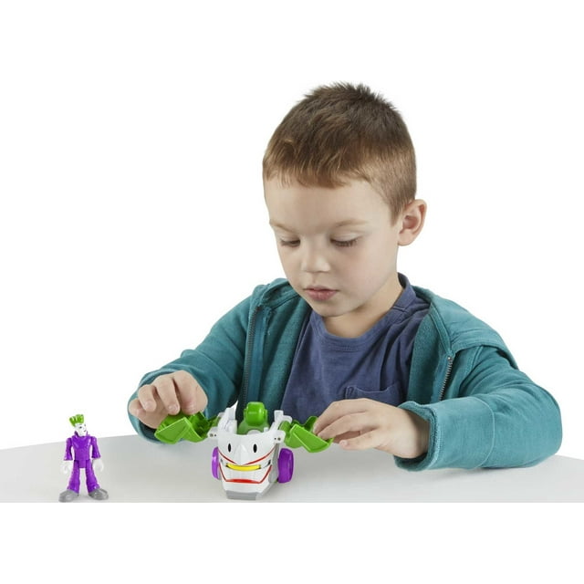 Dc Super Friends Head Shifters The Joker Laff Mobile Set - Fashions for Home