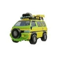 Teenage Mutant Ninja Turtles Toy, Pizza Blaster RC Vehicle with 6 Foam Pizza Launchers, TMNT Remote Control Toy for Kids, Mutant Mayhem, Ages 5+
