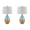 Cortina Ombre Glass Table Lamp, Set of 2