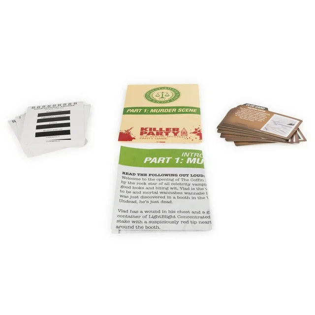 Killer Party - Fangs For the Memories  the Social Mystery Party Game For Ages 16 and up