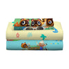 Animal Crossing Kids Twin Sheet Set, Gaming Bedding, Yellow and Blue, Nintendo