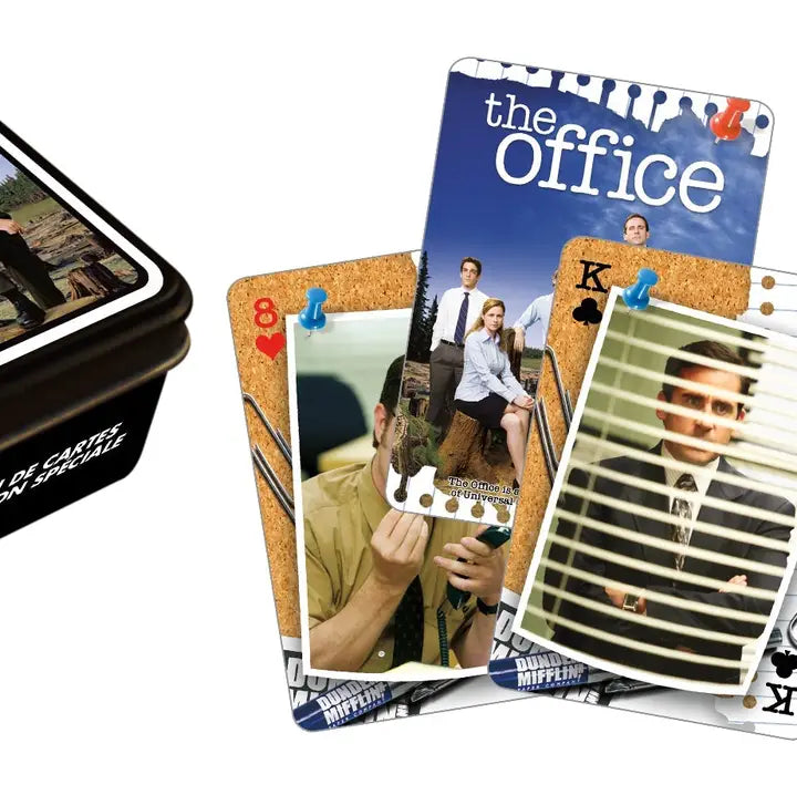 The Office TV Show Special Edition Playing Card Set 2 Decks In Tin Fashions for Home