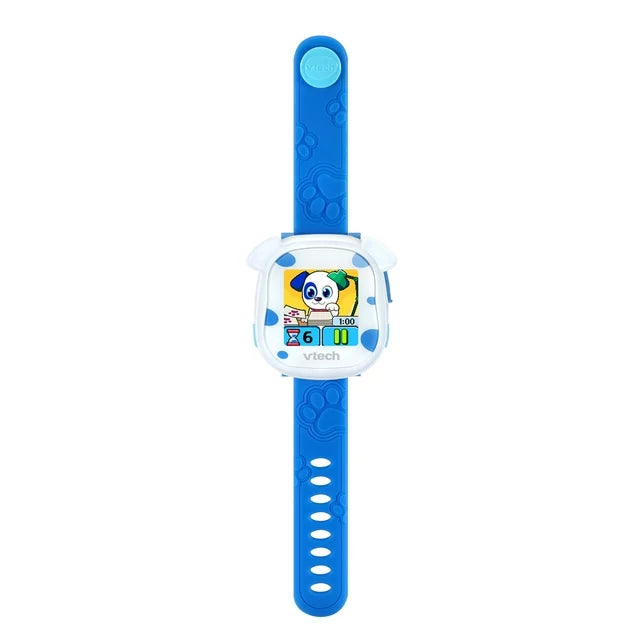 My First Kidi Smartwatch with a Digital Pup and Daily Reminders, Blue, VTech Fashions for Home