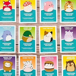 MONOPOLY: Original Squishmallows Collector's Edition Fashions for Home