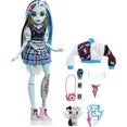 Monster High Frankie Stein Fashion Doll with Blue & Black Streaked Hair, Accessories & Pet