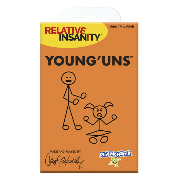 PlayMonster Relative Insanity Young  Uns Party Card Game - Fashions for Home