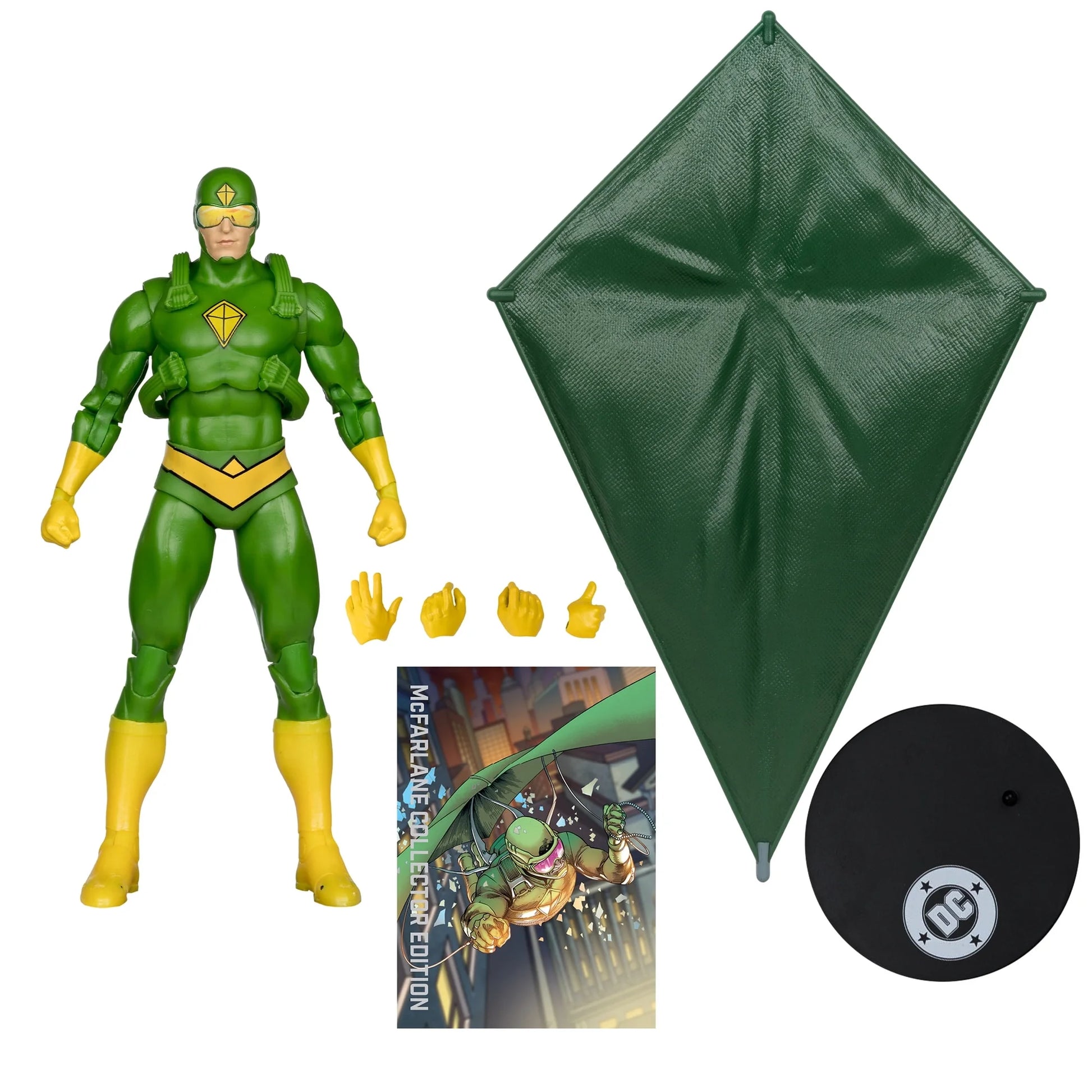 Kite-Man (Batman Rogues) Collector Edition Gold Label 7" Figure - McFarlane Toys Fashions for Home