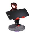 Exquisite Gaming: Spider-Verse: Miles Morales - Marvel Original Mobile Phone & Gaming Controller Holder, Device Stand, Cable Guys, Marvel Licensed Figure
