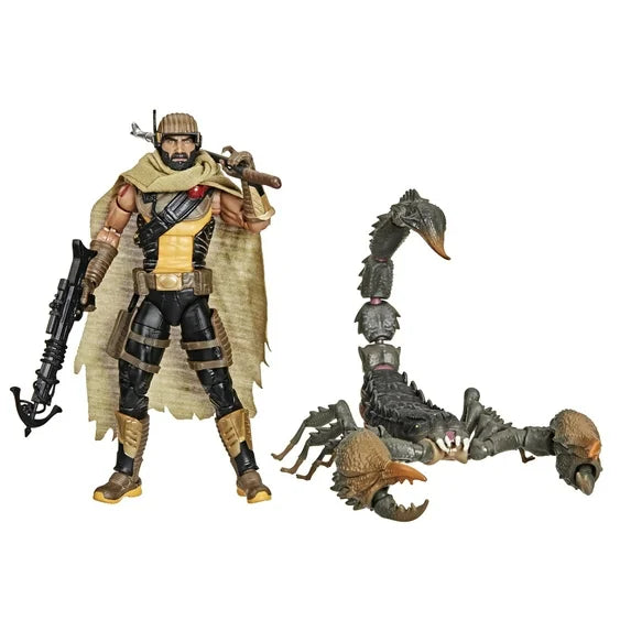 G.I. Joe Classified Series 180, Cobra Desert Scorpion & SKRP10N-25, 6” Action Figure Fashions for Home