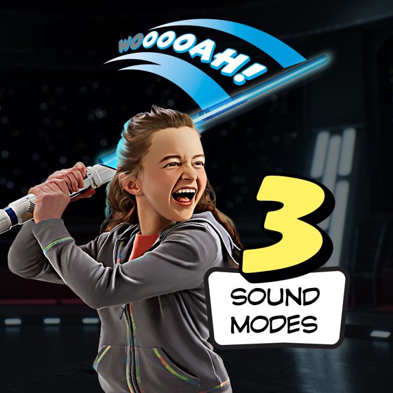 Star Wars Scream Saber Lightsaber Electronic Roleplay Toy Fashions for Home