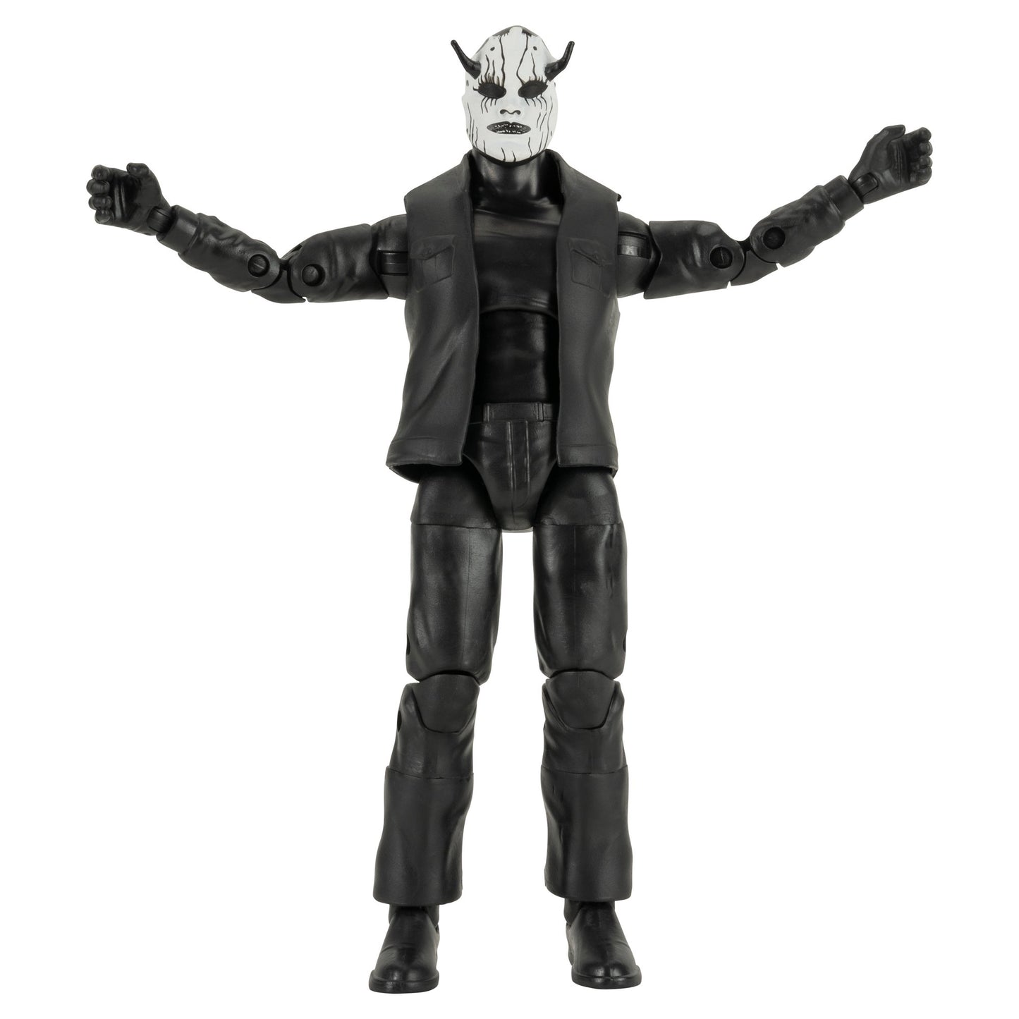 AEW Unrivaled MJF (Joker) - 6 inch Figure with Entrance Vest, Poker Chip, and Alternate Hand Fashions for Home