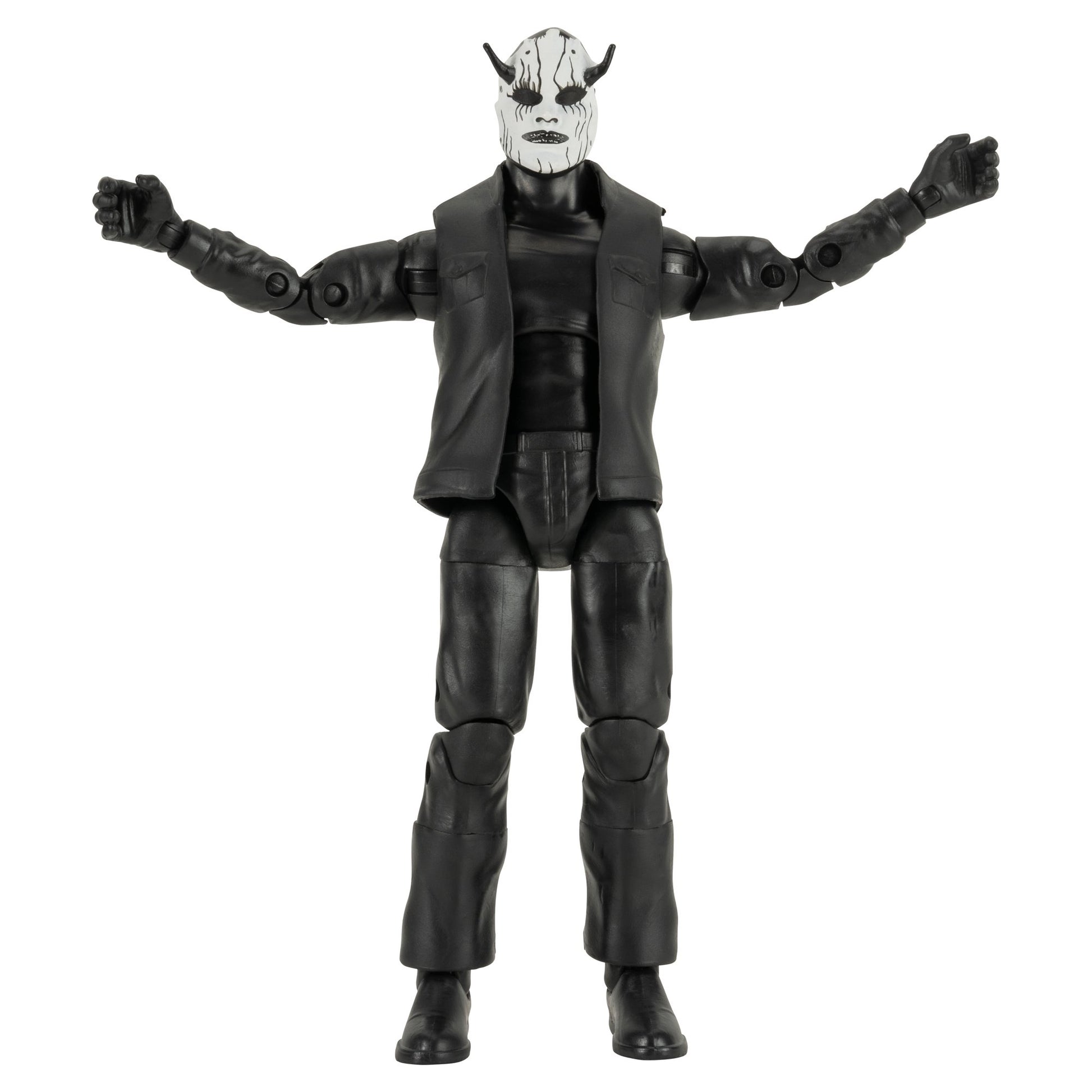 AEW Unrivaled MJF (Joker) - 6 inch Figure with Entrance Vest, Poker Chip, and Alternate Hand Fashions for Home