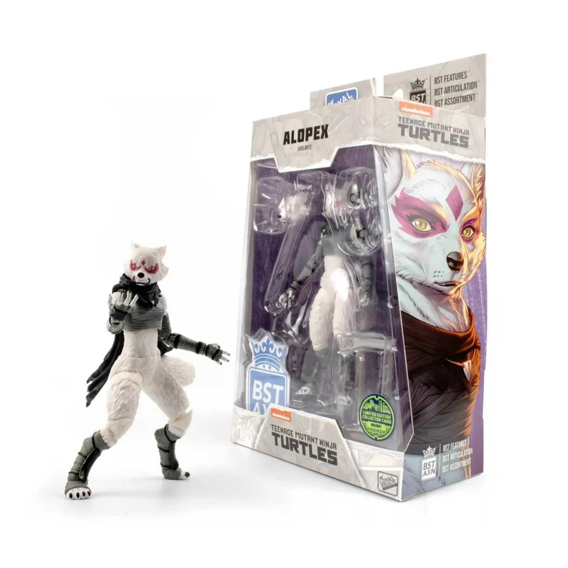 Teenage Mutant Ninja Turtles BST AXN Alopex Vigilante 5" Action Figure - Fashions for Home