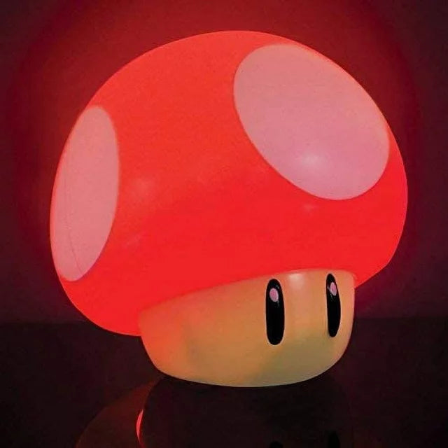 Nintendo Super Mario Mushroom LED Nightlight - Fashions for Home