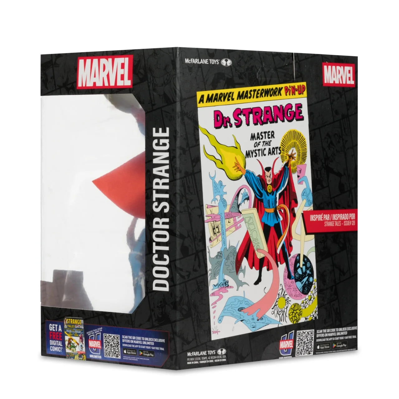 Doctor Strange 1:10th Scale Collectible with Scene (Marvel: Strange Tales #128) - McFarlane Toys Fashions for Home