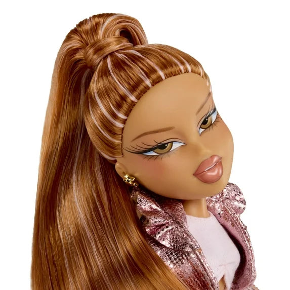 Bratz Pop Starz Yasmin Fashion Doll with Accessories and Charm Fashions for Home